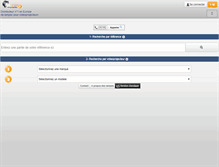 Tablet Screenshot of lampevideoprojecteur.fr
